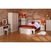 Lundy Painted Oak Furniture 4ft6 Low-End Double Bed